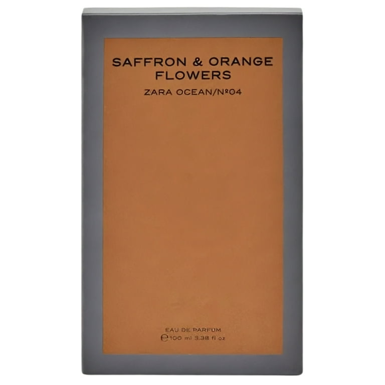 ORAGE 男性用香水 100ml Zara Saffron and Orange Flowers Cologne for Men Warm Citrus