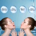 thumbnail image 6 of 15 Stage Shower Filter for Hard Water - High Output Shower Water Filter to Remove Chlorine Fluoride Heavy Metals, Improves the Condition of Your Skin, Hair and Nails(2 Pack), 6 of 7