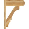 thumbnail image 3 of Ekena Millwork 8"W x 22"D x 30"H Balboa Rough Sawn Craftsman Outlooker, Western Red Cedar, 3 of 4