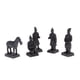 thumbnail image 4 of 8cm 5x estatua de de terracota chinos decoración del hogar artesanía regalo negro perfke Guerreros de terracota chinos, 4 of 9