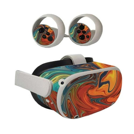 MightySkins OCQU2-Lava Water Skin for Oculus Quest 2 - Lava Water