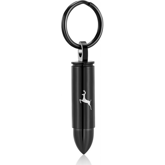 Bullet Shape Cremation Jewelry Keychain Memorial Ash Keepsake Memorial Pendant Memorial Jewelry