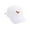 White, variant on Krdevn Kids Embroidery Baseball Cap UPF50+ Soft Cotton Adjustable Curved Brim Boys Casual Sun Hat Size:2-8 Years