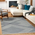 thumbnail image 4 of Grey Geometric Area Rugs for Living Room Washable Rugs Boho Moroccan Area Rug Soft Neutral Geometric Bohemian Carpet Distressed Indoor Rug for Bedroom Dining Room Office Foldable Nonslip Rug, 4 of 9