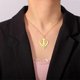 thumbnail image 3 of Classic Sikhism Symbol Necklace for Women Men Stainless Steel Sikh Khanda Necklaces Religious Protection Amulet Jewelry, 3 of 5