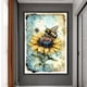 thumbnail image 3 of (11CTACC-1948 40x60 color) hilo algodón ecológico bordado 11CT 3 hebras impresión 40*60cm abejas en girasoles kit serie flores punto cruz, 3 of 9