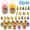 C#TXD8, variant on Easter Eggs Fillers Bulk Easter Eggs with Toys 120pcs Pre Filled Easter Eggs Bulk for Easter Basket Stuffers Surprise Plastic Gifts Easter Decorations