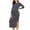 Black, variant on Bwiyojiz Sizes S-XXL Summer Maternity Clothes Women Fashion Casual Printing Vent Pregnant Long Sleeve Round-Neck Dress Clothes, Mother's Day Gifts