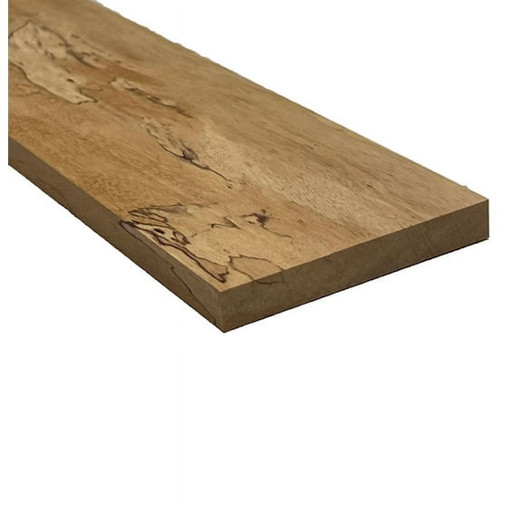 Spalted Tamarind Thin Stock Lumber Boards - 3/4" x 1-1/2" x 16" (1 Piece) | Thin Dimensional Lumber | Lumber Boards