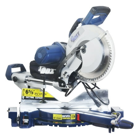 Ainfox 15 Amp 12 Dual Bevel Sliding Compound Miter Saw With Laser And Led Work Light