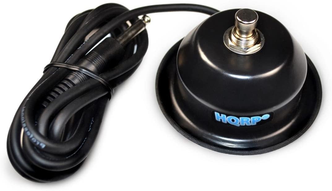 HQRP 1Button Guitar Amp Footswitch for Fender 0994049000 Fits FM