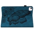 thumbnail image 4 of Dteck Butterfly Pattern Case for iPad Air 11 inch 2024,Magnetic PU Leather Smart Auto Wake/Sleep Folio Stand Case Card Slot Pencil Holder Cover for iPad Air 11-in. (M2) 2024,Blue, 4 of 8