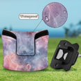 thumbnail image 6 of Haosy Colorful Nebulae Marble Golf Mallet Putter Cover Strong Magnetic Leather Golf Club Headcover Closure, 6 of 7
