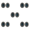 thumbnail image 3 of Tholdsy Almohadillas para auriculares Cojines Auriculares profesionales Malla de cuero Accesorios para jugadores Reemplazo para QC35 AE2 Gris + Azul Type2 NO2, 3 of 5