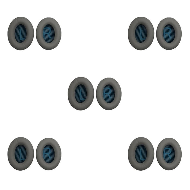 Cateissary Almohadillas para auriculares Cojines para auriculares Auriculares Funda protectora Accesorios Reemplazo de la cubierta para Bose QC35 Type2 NO2