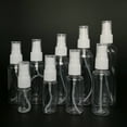thumbnail image 6 of Happydeer 10Pcs/Set 5ml/8ml/10ml/20ml/30ml/50ml/60ml/80ml/100ml/120ml/150ml/200ml/250ml Spray Bottle Fine Mist Store Liquid Transparent Mini Travel Empty Portable Handwashing Bottle for Outdoor, 6 of 13