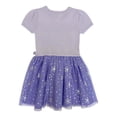 thumbnail image 2 of Girls Disney Frozen Elsa Cosplay Short Sleeve Sweater Dress, Sizes 4-12, 2 of 17
