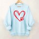 thumbnail image 2 of Camiseta de Moda de Cuello Redondo Casual de Manga Larga de las Mujeres, Camisetas de Manga Larga de las Mujeres con Patrón de Puntos de Polka Y Poliéster Suave, Sudadera Ligera Y Acogedora para el I, 2 of 3