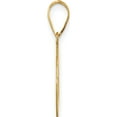 thumbnail image 2 of 14K Yellow Gold Polished Bubble Letter D Initial Pendant (Width 14.36) (Length 17.61) - Jbsp, 2 of 5