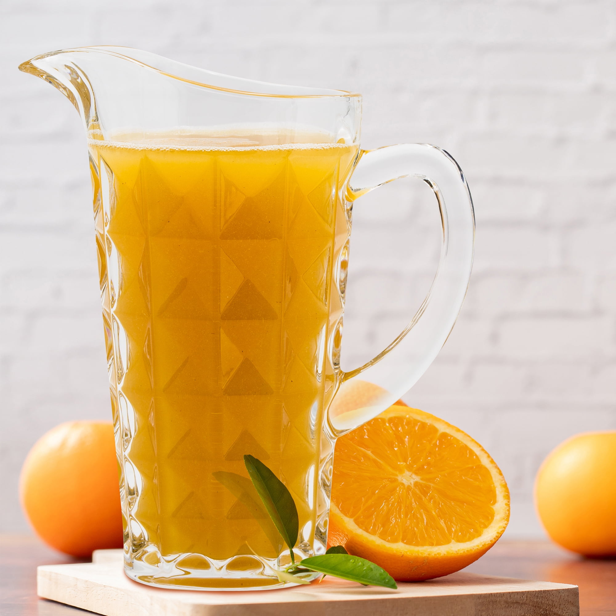 Eternal Wine Collection Glass Pitcher with Thick Weighted Bottom