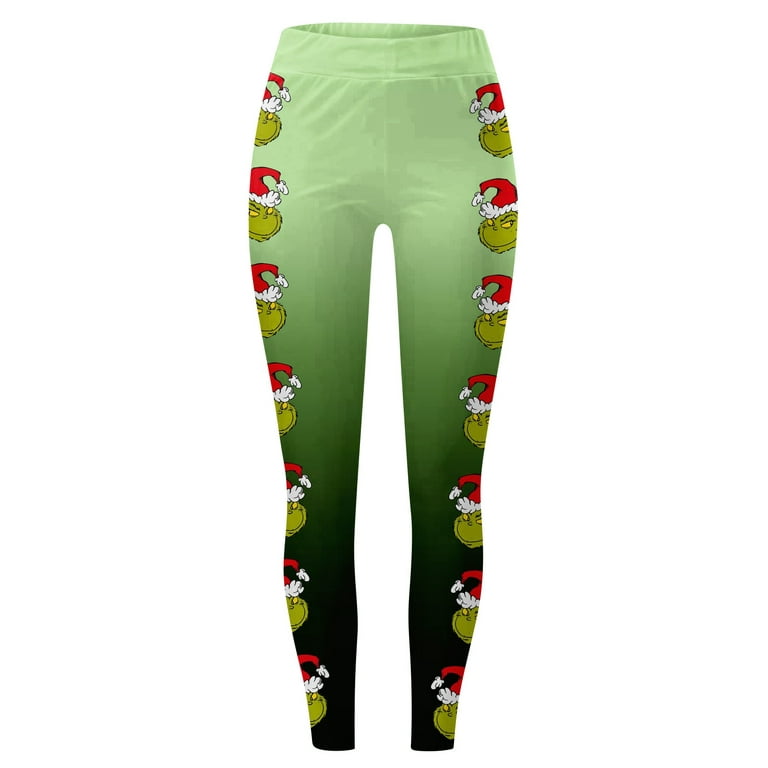 Clearance Before Christmas Women's Christmas Grinch Printed