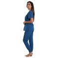 thumbnail image 2 of Just Love Women's V-Neck Scrub Set with Jogger Pants  Comfortable and Stylish Medical Uniform, 2 of 3