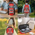 thumbnail image 2 of KUIFORTI Fire Engine Fashion Backpack with Lunchbox Boys School Bag Pencil Pouch Kid Backpack Set of 4 for Elementary Primary Middle School Back to School Essentials Gifts, 2 of 7