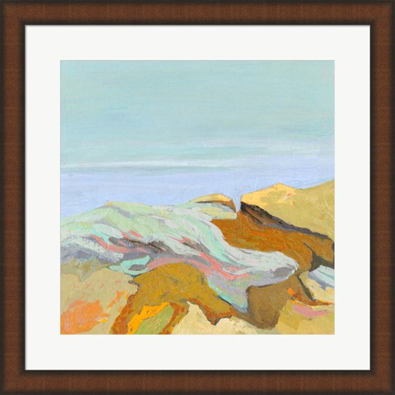 Great Art Now Where Sea Meets Sky by Toby Gordon, Framed Wall Art, 19.75W x 19.75H