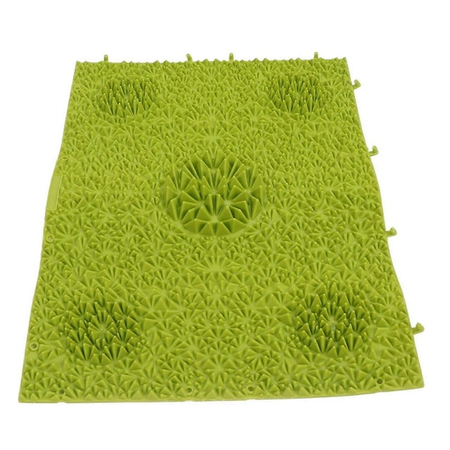 Foot Massage Mat Pain Relief Simulate Blood Circulation Acupressure Reflexology Foot Massage Plate Pad Green