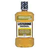 Listerine Enjuague Bucal Antiséptico Original 1L 2 unidades