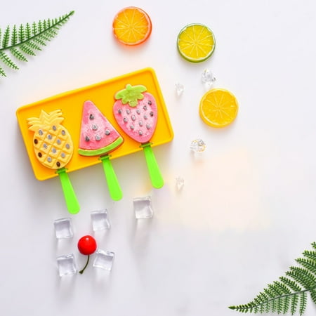 

Scnor Silicone Ice-Pop Molds Ice Cream Mould Popsicles Moulds Food Grade DIY Frozen Dessert Ice Cream Moulds For Children