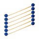 thumbnail image 1 of Pelotas de escalera para juego de golf, juegos de lanzamiento de césped, juegos de patio, repuesto de 4,2 cm 6 piezas azules, 1 of 9