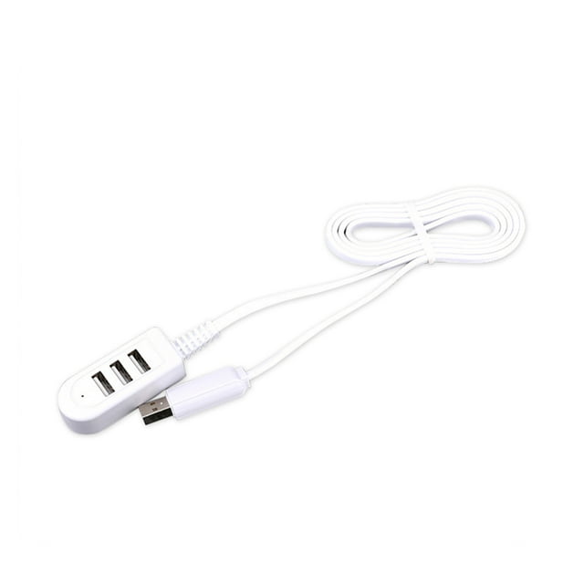 Chargeur Mini USB 3usb Multifonction Convertisseur Ligne d'Extension Multi-port, Chargeur Multi-Appareils