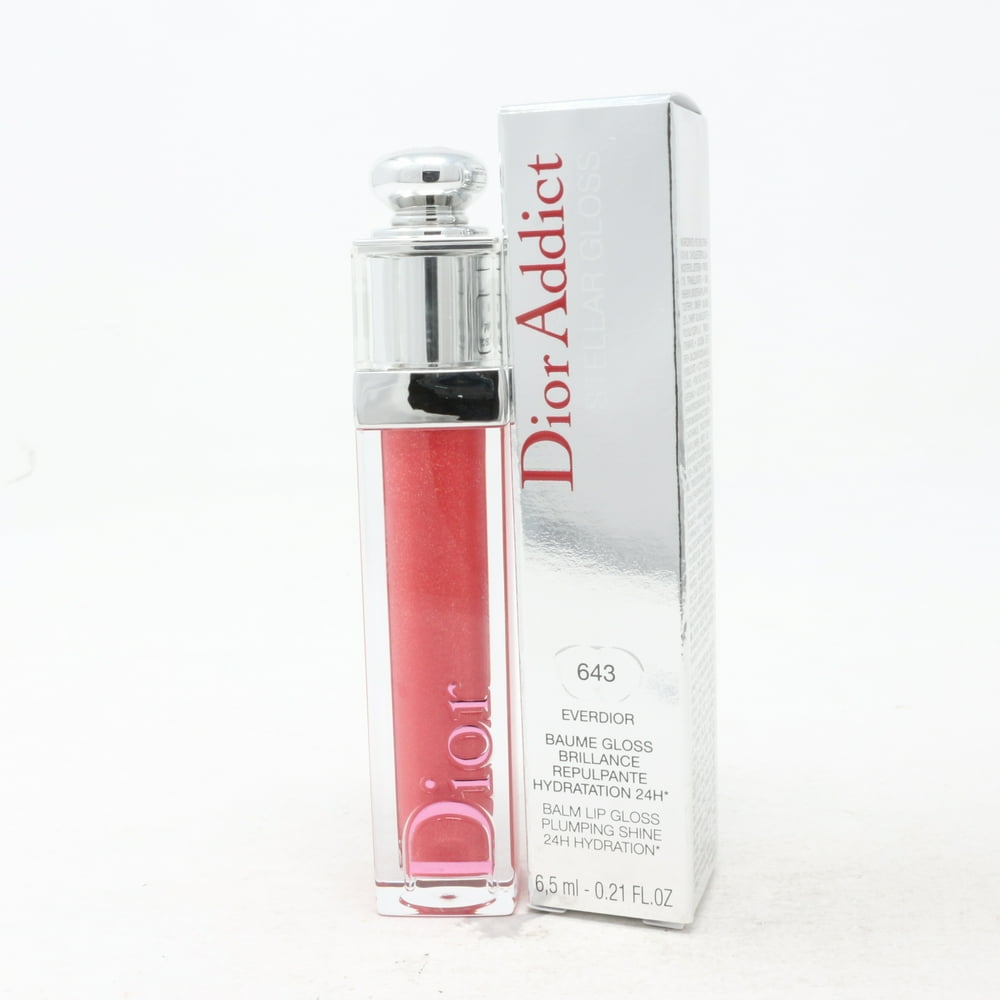 Dior Addict Stellar Lip Gloss 643 Everdior 0.21oz/6.5ml New With Box