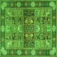 thumbnail image 1 of Ahgly Company Indoor Square Persian Green Traditional Area Rugs, 3' Square, 1 of 1