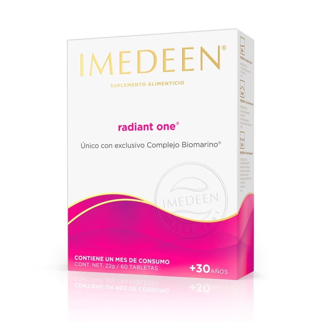 Imedeen Suplemento Alimenticio Radiant One +30 años, Caja con 60 tabletas Imedeen Imedeen Suplemento Alimenticio Radiant One +30 años, Caja con 60 tabletas