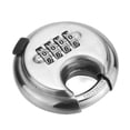 thumbnail image 1 of HINTRMENT 1Set Secure Password Lock Mechanical Code Lock Stainless Steel For Door Drawer Silver 7X7X0.37In, 1 of 8