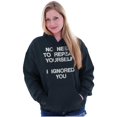 thumbnail image 3 of Funny I Ignored You Sarcastic Joke Hoodie Sweatshirt Women Men Brisco Brands L, 3 of 6