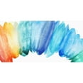thumbnail image 3 of Watts, Eva 24x14 Black Modern Framed Museum Art Print Titled - Burst of Rainbow, 3 of 5