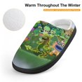 thumbnail image 4 of My Singing Monsters Island Soft Plush Slippers for Boys Girls Winter Warm Cotton Slippers with Rubber Sole Non-Slip Kid's Slip on Shoes Fluffy House Slippers For Indoor And Outdoor, 4 of 8
