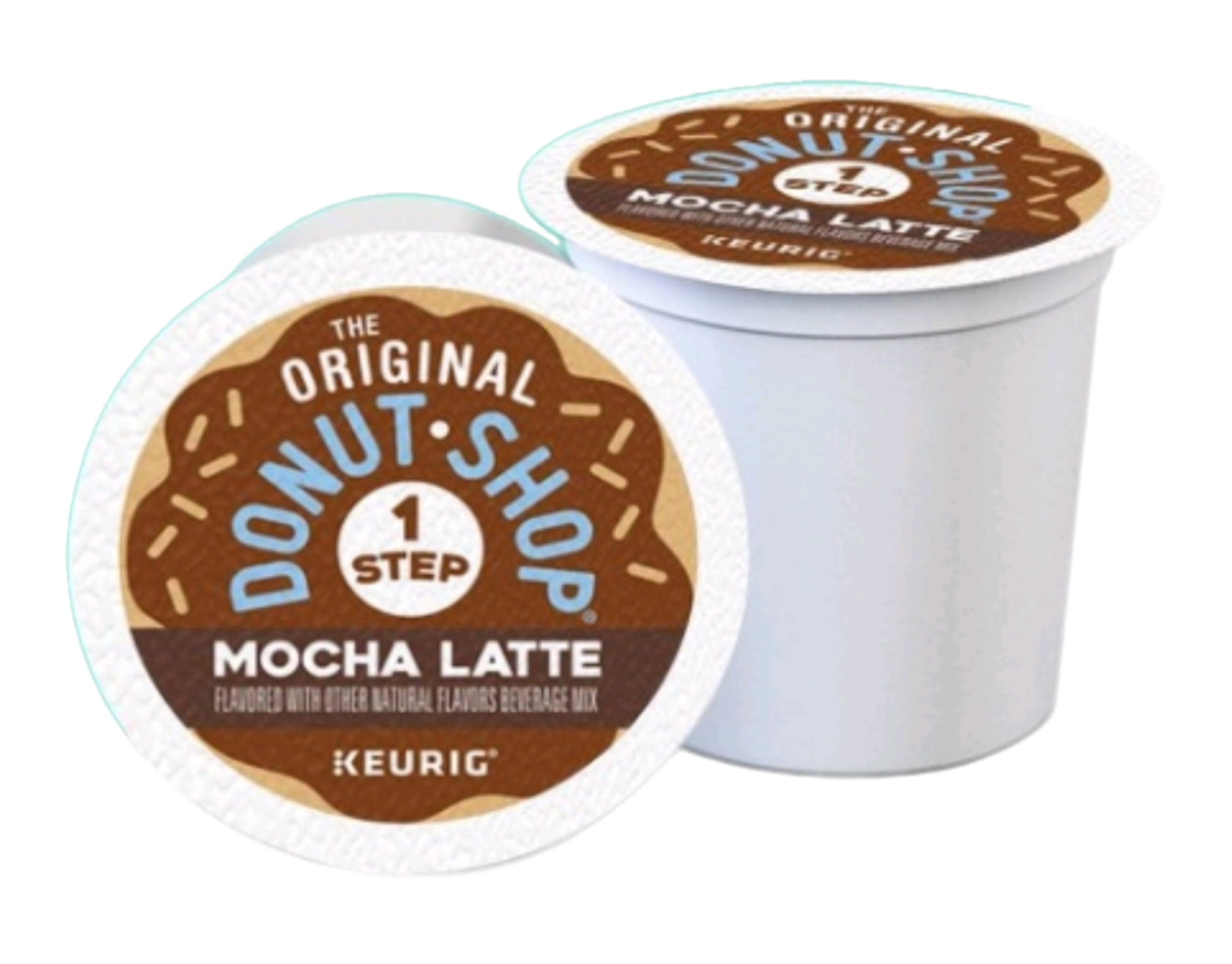 The Original Donut Shop Mocha and Vanilla Latte K Cups Variety Pack, 20 K Cups Each