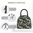 thumbnail image 4 of Disketp Lilies Flowers Bolsa Térmica para Almuerzo, Lonchera con Abertura Amplia y Gran Capacidad, Organizador Reutilizable para Mujeres, Hombres y Adultos, 4 of 6