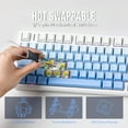 thumbnail image 4 of AULA F99 Pro, 99-Key, Wireless, Hot Swappable, Mechanical Gaming Keyboard, RGB, 5-Layer Padding, 8000 mAh Battery, Knob, 4 of 8