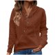 thumbnail image 2 of HongQid Womens Hoodies Hooded Sweatshirt Loose Casual Long Sleeve Drawstring Pullover Tops, 2 of 6
