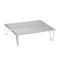thumbnail image 1 of Mini mesa plegable de aluminio para acampar al aire libre con bolsa de transporte, portátil, ultraligera, plegable, para barbacoa, senderismo, pesca., 1 of 5