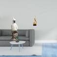 thumbnail image 2 of Escultura de loro de resina, figura de arte moderno, animal decorativo, recuerdo para escritorio de interior, mesa, armario, centro de mesa,, 2 of 8