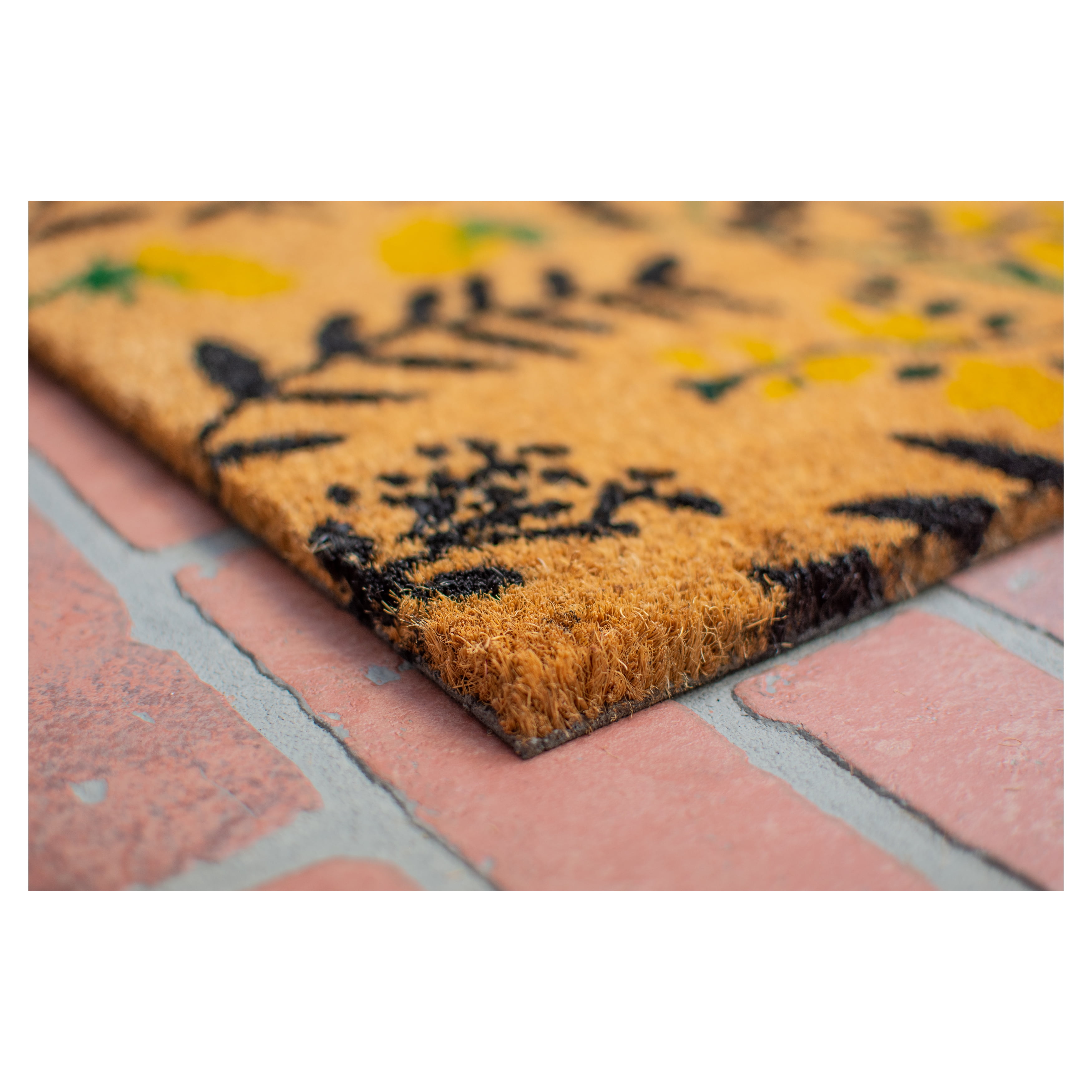 Lily Bliss Monogram Doormat, 24" x 36" (Letter I)