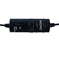 thumbnail image 3 of Movo Lavalier Omnidirectional Condenser Microphone with 20' Cable for Nikon D7100, D7000, D5500, D5300, D5200, D3300, D3200, D810, D800, D750, D610, D500, D90, D5, D4, D4S, D3X, DF DSLR Cameras, 3 of 3