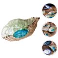 thumbnail image 2 of Oyster Shell Design Plate Irregular Shape Plate Western Plate Fruit Plate Salad Plate, 2 of 5