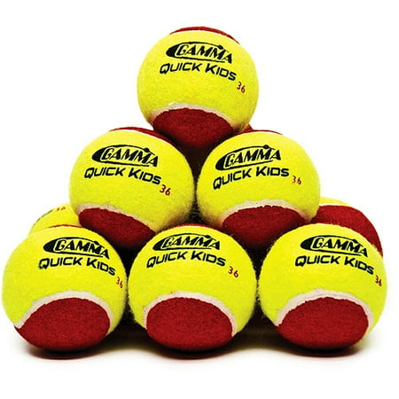 Gamma Quick Kids 36' Tennis Training Ball 12 pack